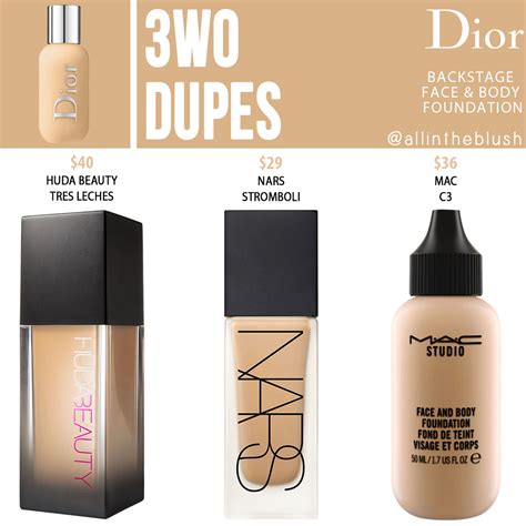 dior backstage foundation dupe|dior backstage foundation shades.